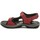 Boty Ženy Sandály Imac 158360 červené dámské sandály Červená