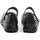 Boty Ženy Šněrovací polobotky  Axel AXCW139 černé dámské polobotky boty šíře H Černá