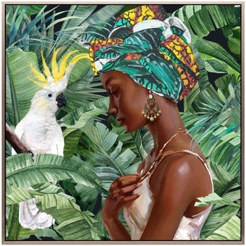 Bydlení Obrazy / plátna Signes Grimalt Africký Obraz Zelená