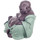 Bydlení Sošky a figurky Signes Grimalt Obrázek Buddha S Úsměvem Zelená