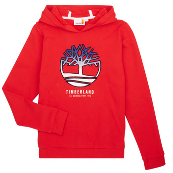Textil Chlapecké Mikiny Timberland T25T59-988 Červená