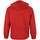 Textil Muži Větrovky Tommy Hilfiger Contrast Zip Popover Červená