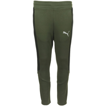 Textil Chlapecké Kalhoty Puma Evostripe Pants Zelená