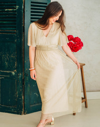 Textil Ženy Společenské šaty Céleste ASTRID Zlatá