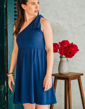 Textil Ženy Krátké šaty Céleste VICTOIRE Tmavě modrá