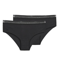 Spodní prádlo Ženy Kalhotky Sloggi  GO RIBBED X2 Černá