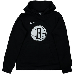 Textil Chlapecké Teplákové bundy Nike NBA Brooklyn Nets Fleece Hoodie Černá