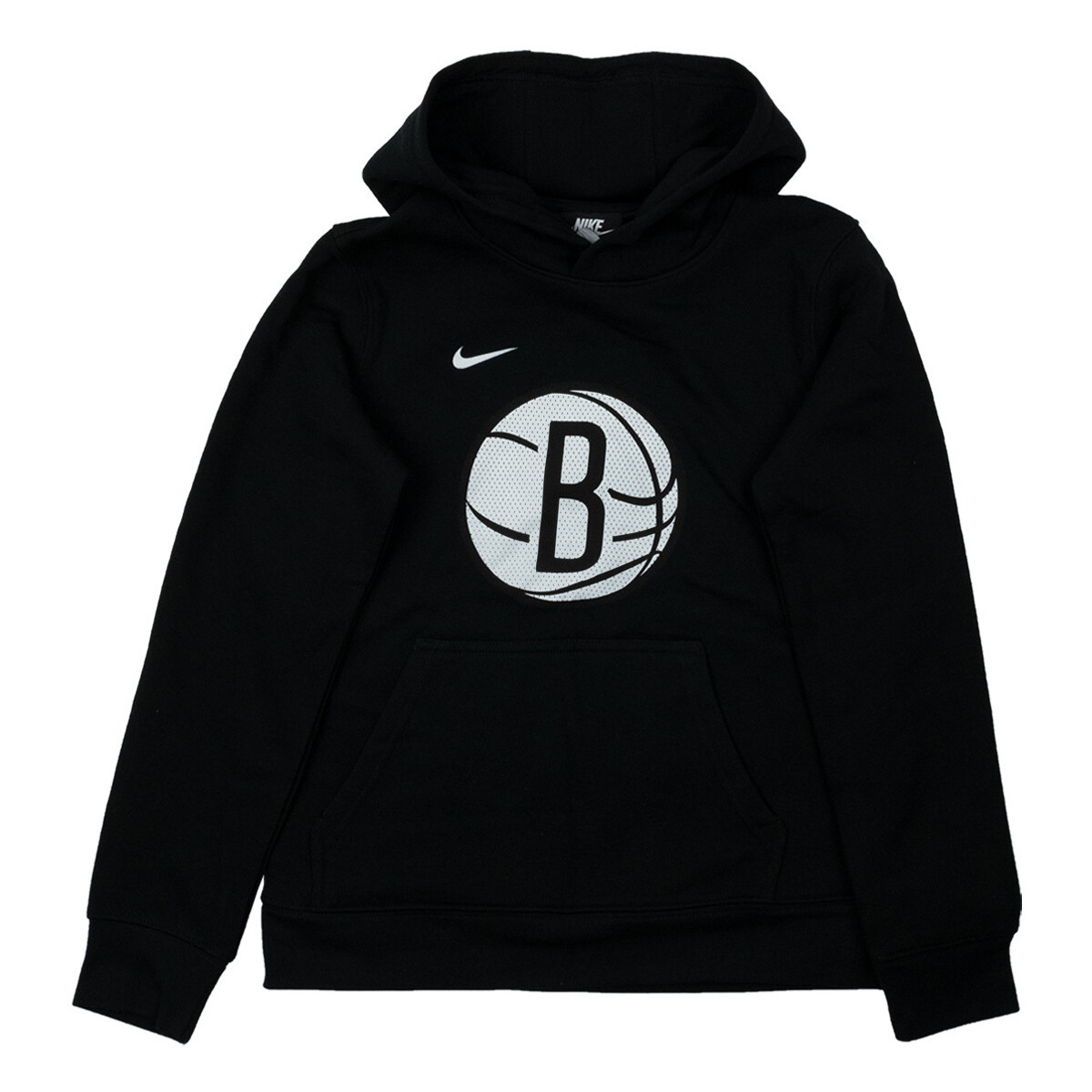 Textil Chlapecké Teplákové bundy Nike NBA Brooklyn Nets Fleece Hoodie Černá