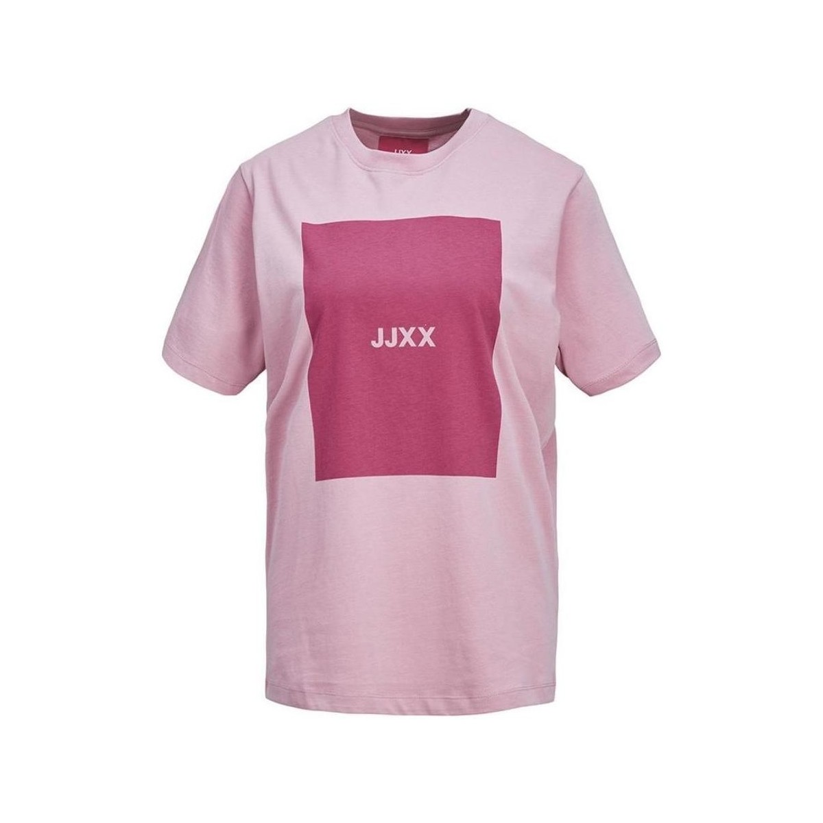 Textil Ženy Trička s krátkým rukávem Jjxx  Růžová