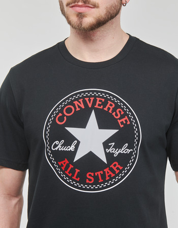Converse GO-TO CHUCK TAYLOR CLASSIC PATCH TEE Černá