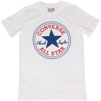 Textil Muži Trička s krátkým rukávem Converse Chuck Taylor All Star Bílá