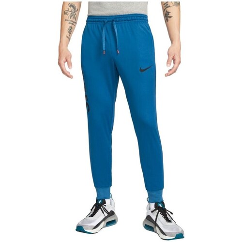 Textil Muži Kalhoty Nike FC Drifit Modrá