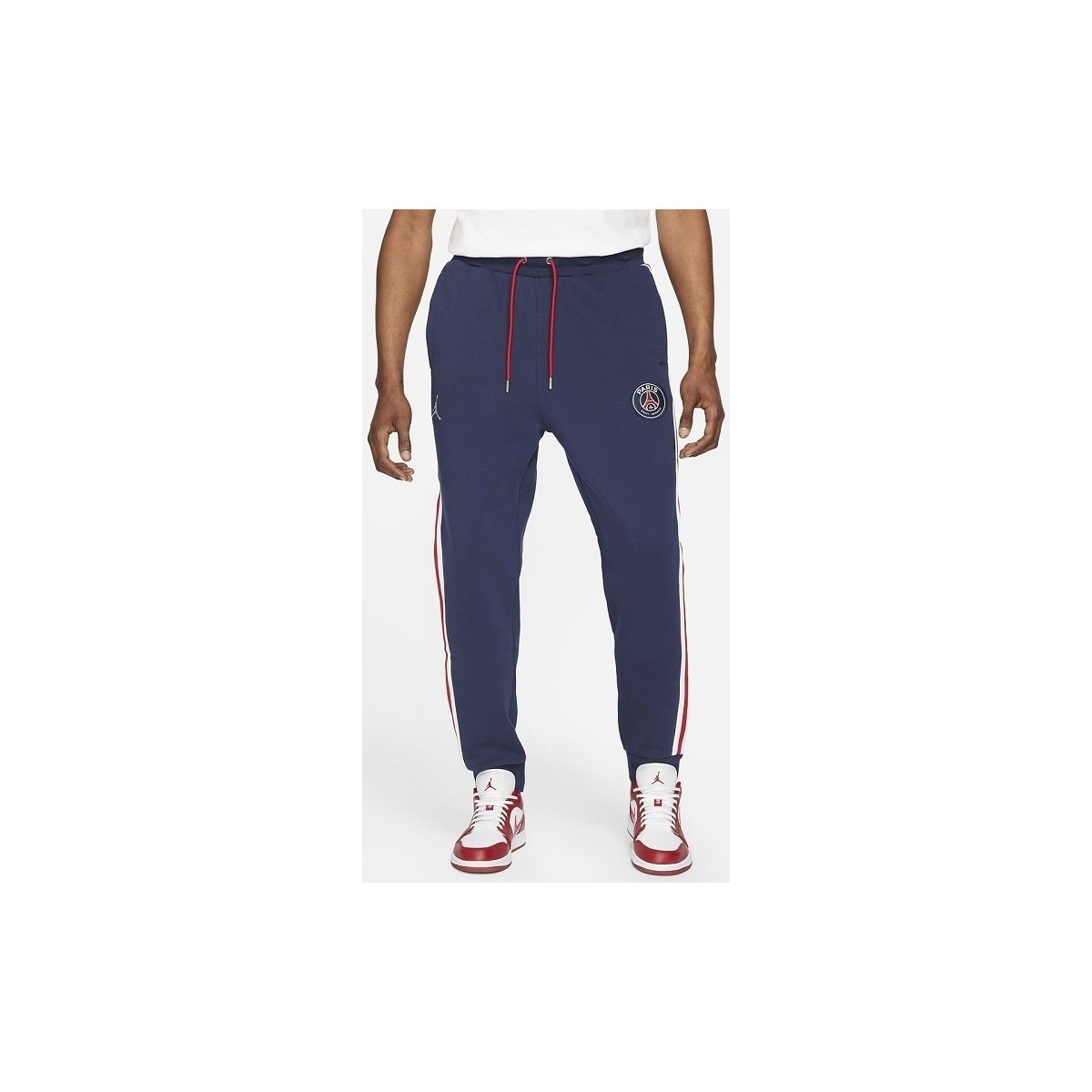Textil Muži Teplákové soupravy Nike PSG FLEECE PANT21 Modrá