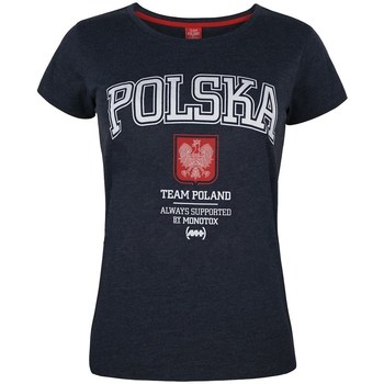 Textil Ženy Trička s krátkým rukávem Monotox Polska College Černá