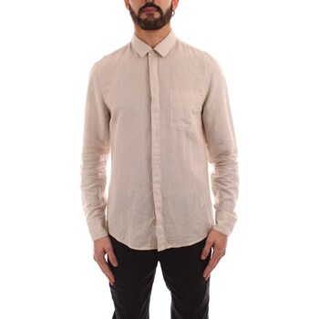Textil Muži Košile s dlouhymi rukávy Calvin Klein Jeans K10K108664 Béžová