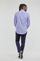 Textil Muži Košile s dlouhymi rukávy Polo Ralph Lauren ZSC11C-CUBDPPCS-LONG SLEEVE-SPORT SHIRT Modrá / Bílá