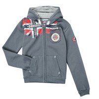 Textil Chlapecké Mikiny Geographical Norway FESPOTE Šedá