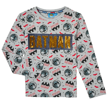 Textil Chlapecké Trička s dlouhými rukávy TEAM HEROES  T-SHIRT BATMAN           