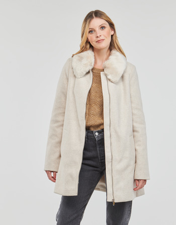Textil Ženy Kabáty Vero Moda VMMOLLYMY Krémově bílá