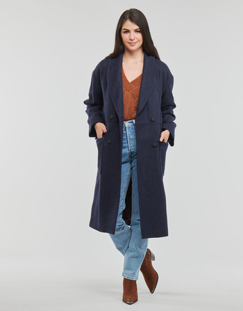 Textil Ženy Kabáty One Step DREW Tmavě modrá
