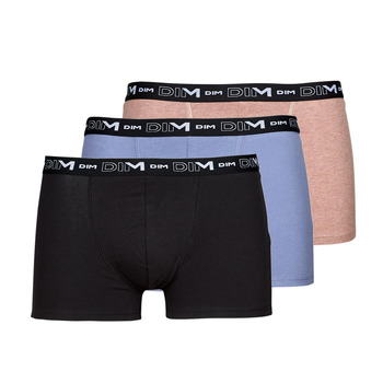 Spodní prádlo Muži Boxerky DIM BOXER X3 Černá / Modrá / Béžová