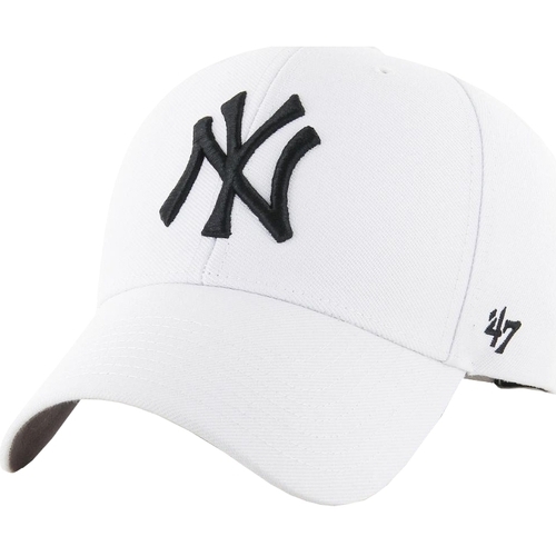 Textilní doplňky Kšiltovky '47 Brand New York Yankees MVP Cap Bílá