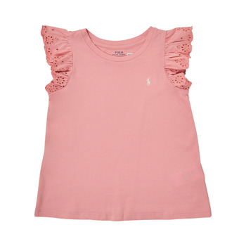 Textil Dívčí Trička s krátkým rukávem Polo Ralph Lauren 311869391001 Růžová