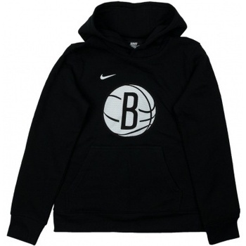 Nike Mikiny NBA Brooklyn Nets Fleece Hoodie - Černá
