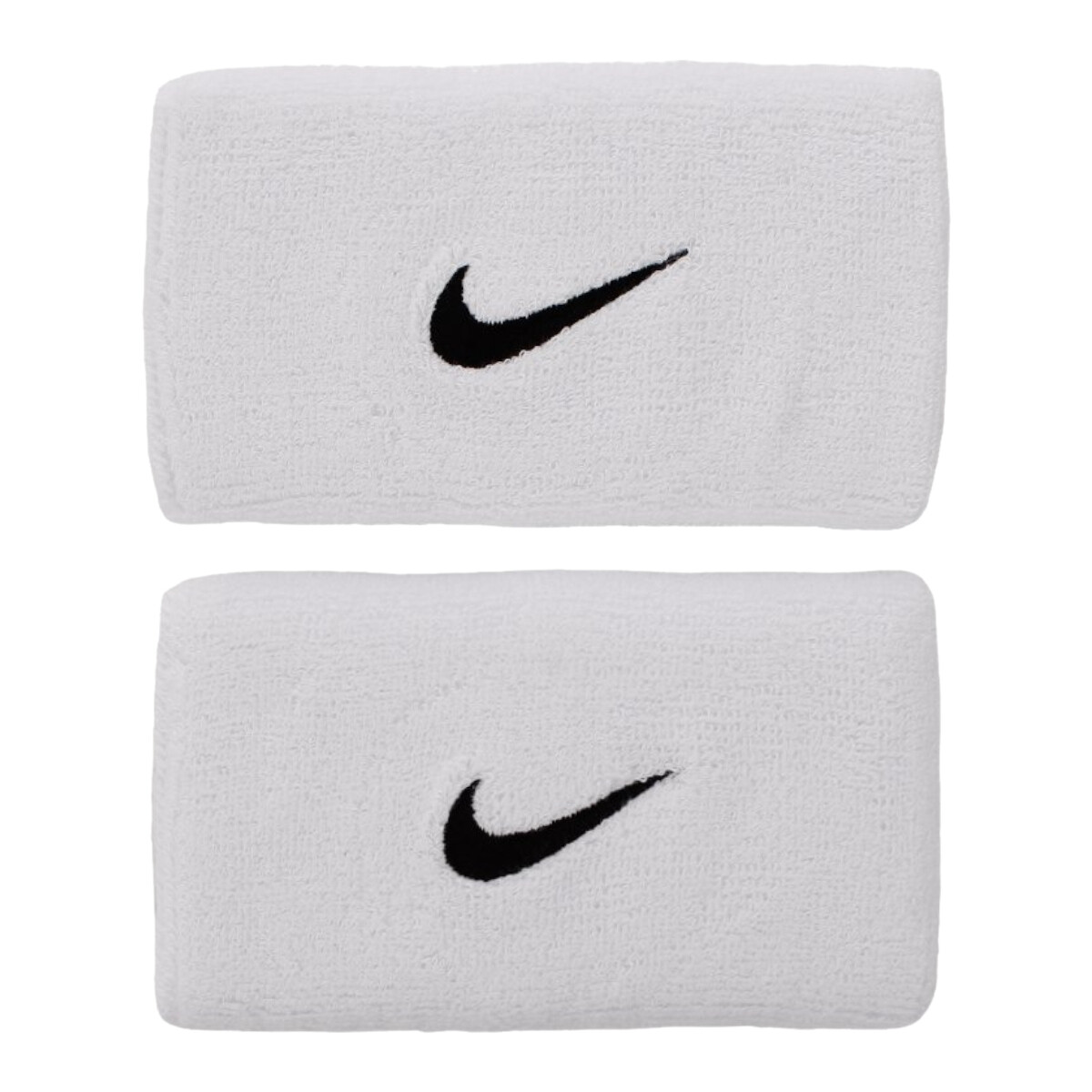 Doplňky  Sportovní doplňky Nike Swoosh Doublewide Wristbands Bílá