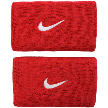 Nike Swoosh Doublewide Wristbands Červená
