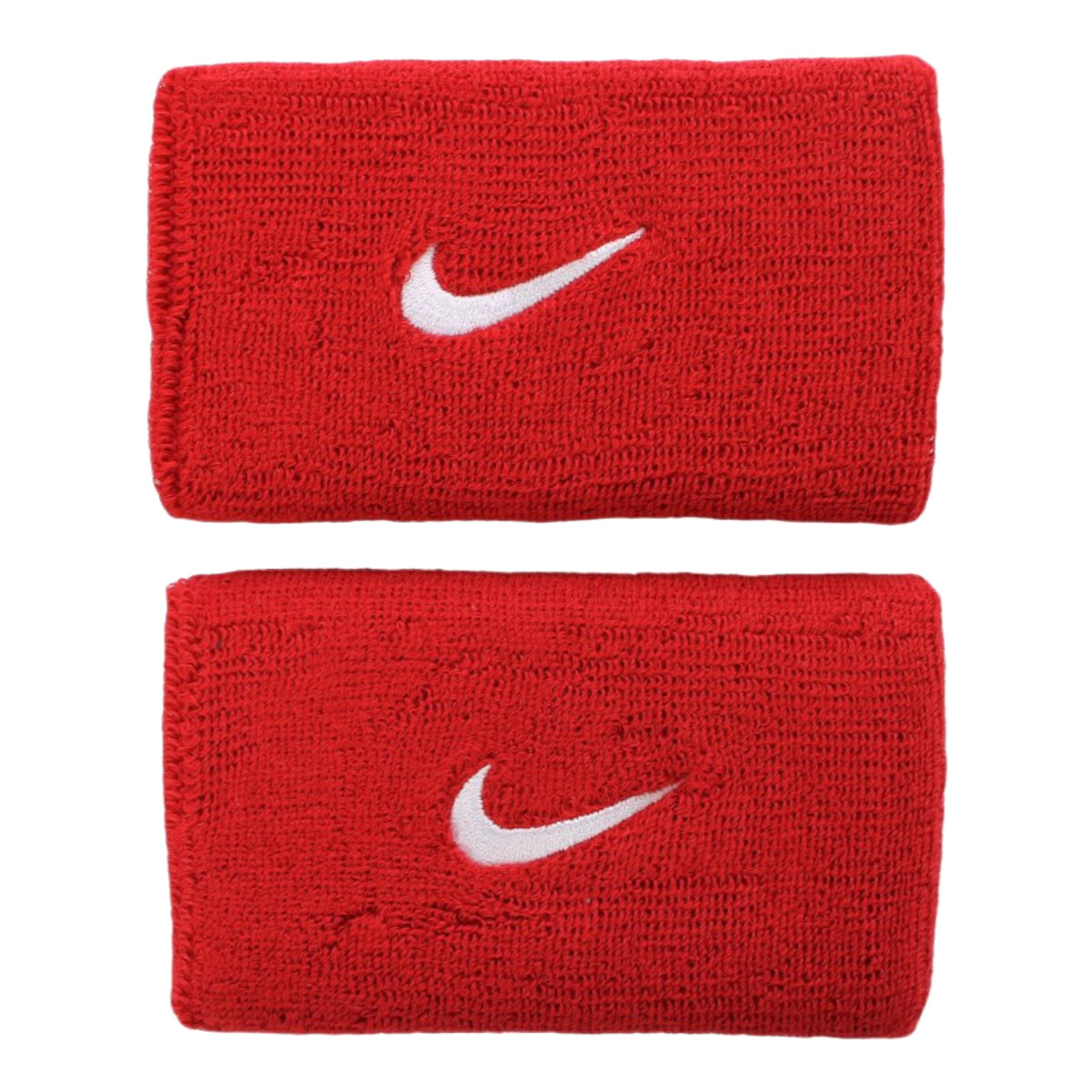 Doplňky  Sportovní doplňky Nike Swoosh Doublewide Wristbands Červená