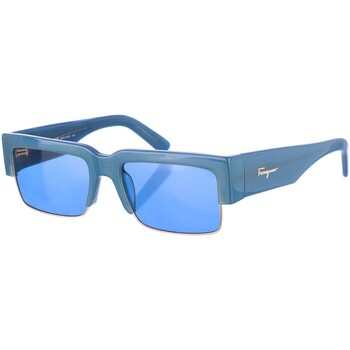 Hodinky & Bižuterie Ženy sluneční brýle Salvatore Ferragamo SF276S-467 Modrá