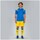 Textil Muži Tříčtvrteční kalhoty Joma Nobel Žlutá