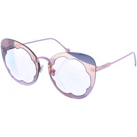 Hodinky & Bižuterie Ženy sluneční brýle Salvatore Ferragamo SF178SM-537 Fialová