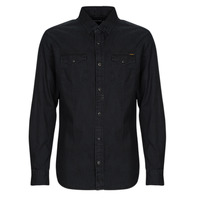 Textil Muži Košile s dlouhymi rukávy Jack & Jones JJESHERIDAN SHIRT Černá