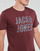 Textil Muži Trička s krátkým rukávem Jack & Jones JJXILO TEE SS CREW NECK Bordó