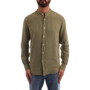 Textil Muži Košile s dlouhymi rukávy Roy Rogers P22RVU051CB731204 Zelená