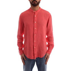 Textil Muži Košile s dlouhymi rukávy Roy Rogers P22RVU051CB731204 Růžová