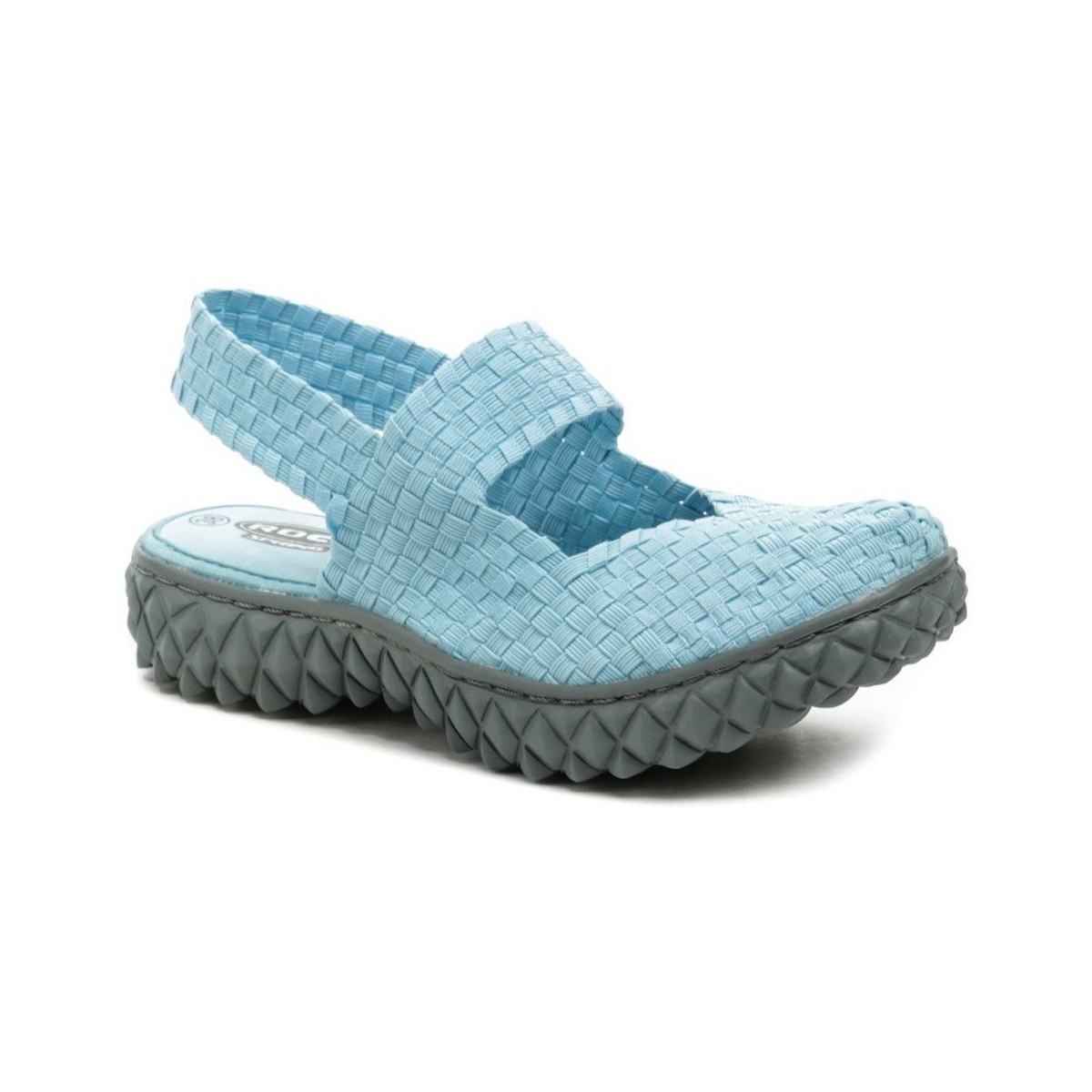 Boty Ženy Nízké tenisky Rock Spring OVER SANDAL LT BLUE dámská gumičková obuv Modrá