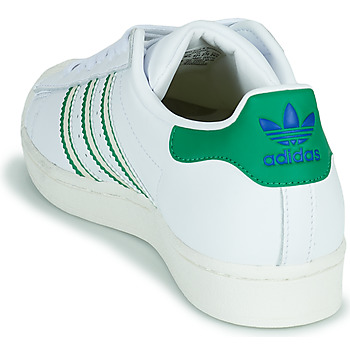 adidas Originals SUPERSTAR Bílá / Zelená