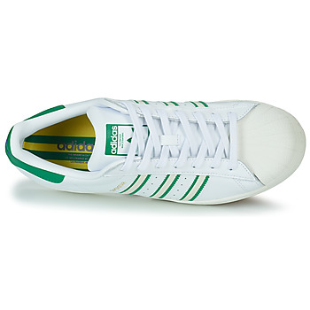 adidas Originals SUPERSTAR Bílá / Zelená