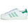 Boty Nízké tenisky adidas Originals SUPERSTAR Bílá / Zelená