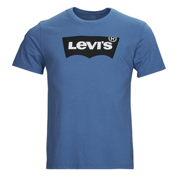 Textil Muži Trička s krátkým rukávem Levi's GRAPHIC CREWNECK TEE Modrá