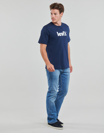 Levi's SS RELAXED FIT TEE Modrá