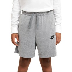 Textil Chlapecké Tříčtvrteční kalhoty Nike PANTALON GRIS NIO  SPORTSWEAR DA0806 Šedá