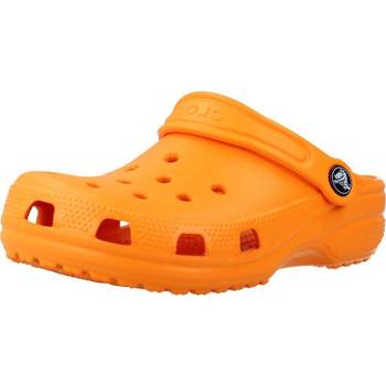 Boty Dívčí Pantofle Crocs CLASSIC CLOG K Oranžová