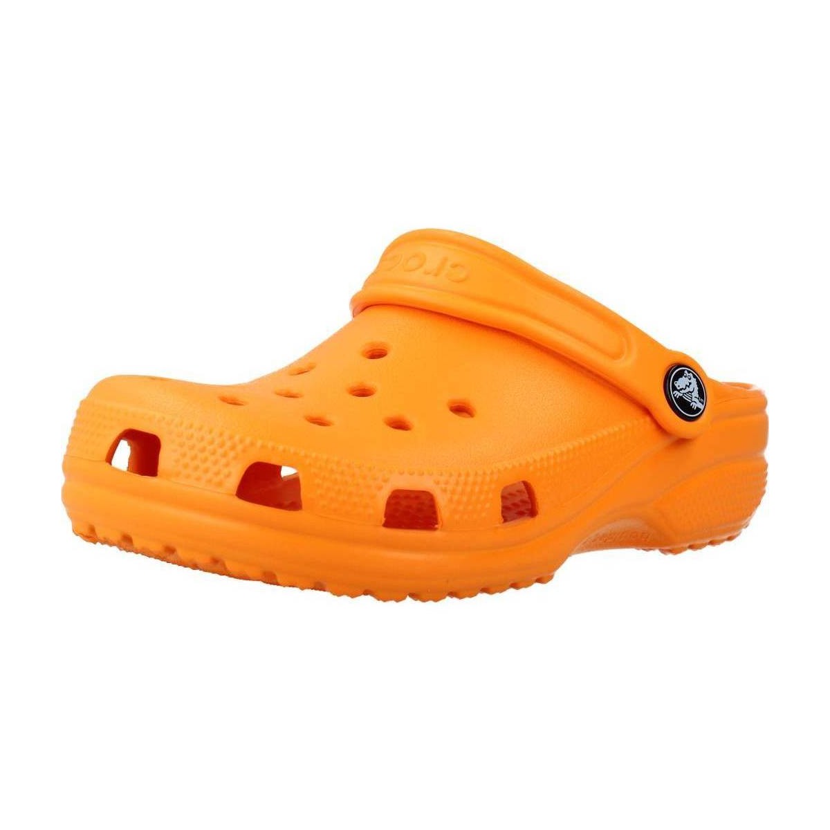 Boty Dívčí Žabky Crocs CLASSIC CLOG K Oranžová
