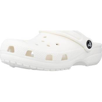 Boty Dívčí Pantofle Crocs CLASSIC CLOG K Bílá