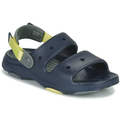 Boty Chlapecké Sandály Crocs Classic All-Terrain Sandal K Tmavě modrá