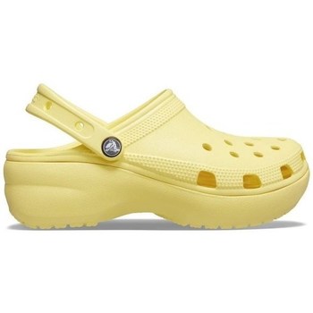 Boty Ženy Šněrovací polobotky  & Šněrovací společenská obuv Crocs Classic Platform Clog Žlutá